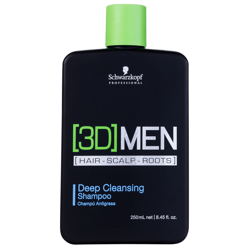 Schwarzkopf Professional 3D Men Deep Cleansing - Shampoo 250ml