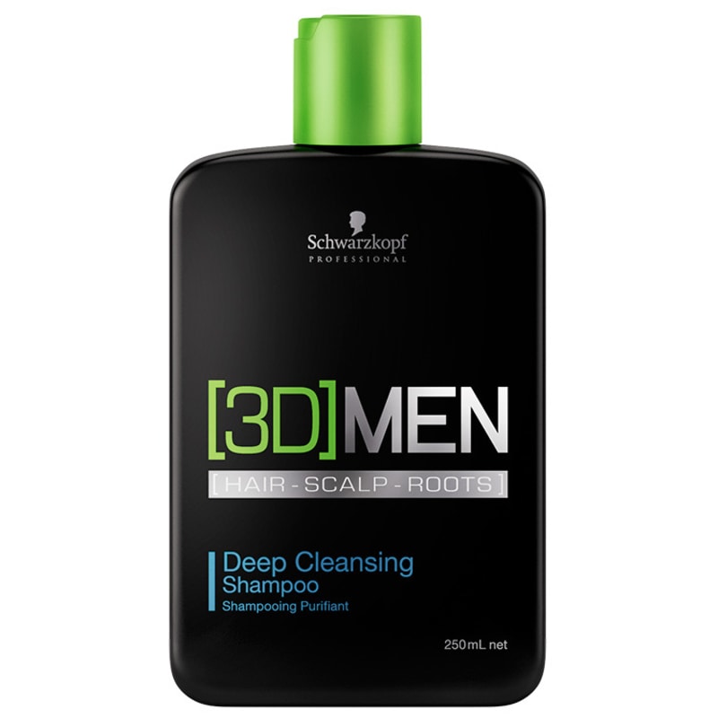 Schwarzkopf Professional 3D Men Deep Cleansing - Shampoo 250ml