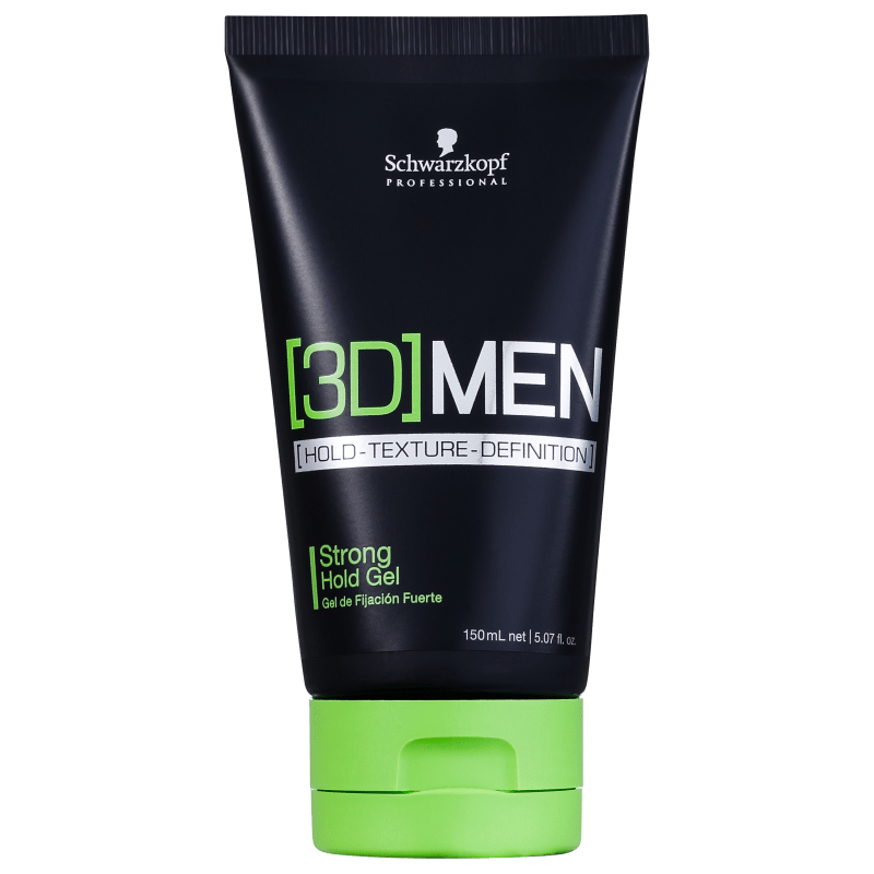 Schwarzkopf Professional 3D Men Strong Hold Gel - Gel Modelador 150ml
