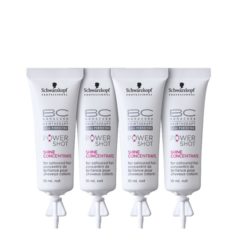 Schwarzkopf Professional BC Bonacure Power Shot Shine Concentrate - Ampola 4x 10ml