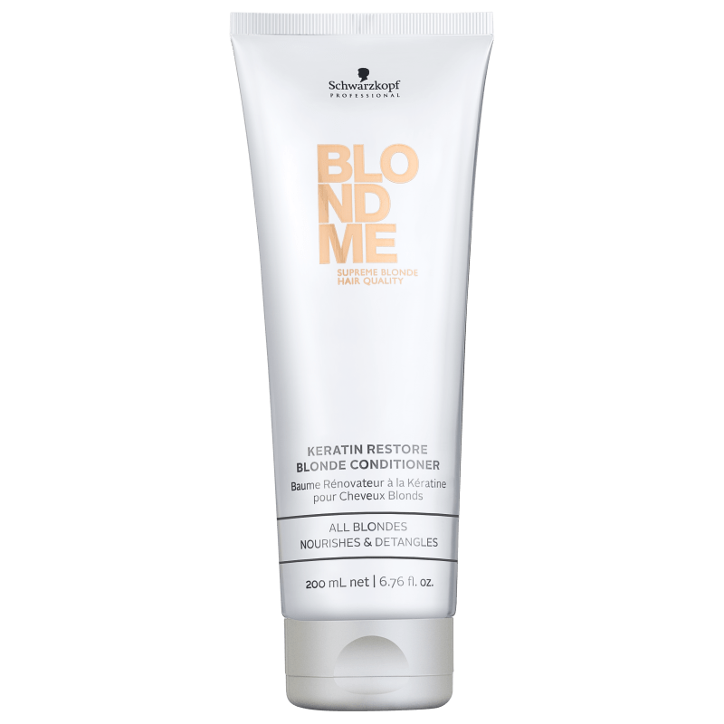 Schwarzkopf Professional Blondme Keratin Restore Blonde Conditioner All Blondes - Condicionador 200ml
