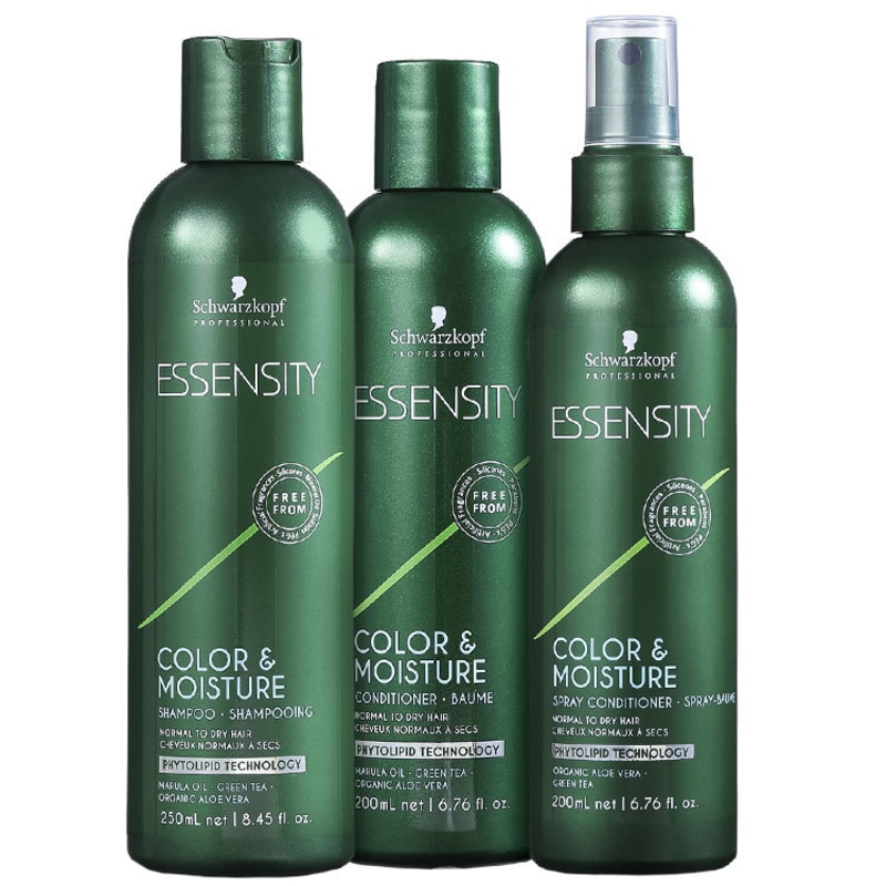 Schwarzkopf Professional Essensity Color & Moisture Spray Kit (3 Produtos)