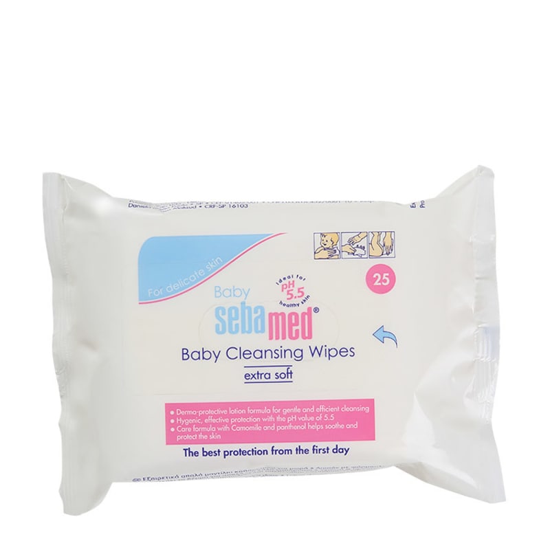 Sebamed Baby Cleansing Wet - Lenços de Limpeza 25 Un