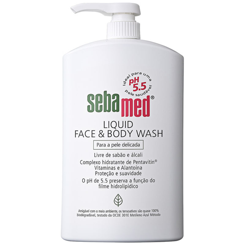 Sebamed Liquid Face & Body Wash - Sabonete Líquido 1000ml