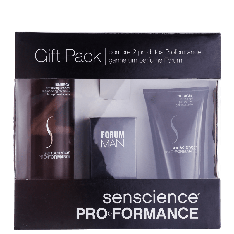 Senscience Pro Formance Energy Design Forum Kit (2 Produtos + Perfume)