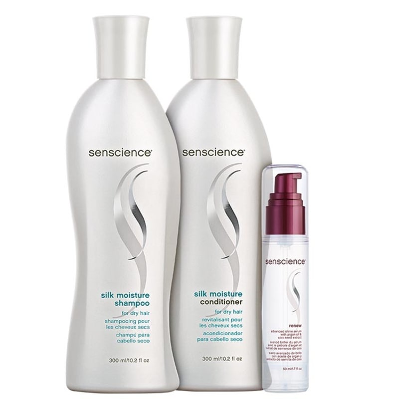 Senscience Silk Moisture Renew Kit (3 Produtos)