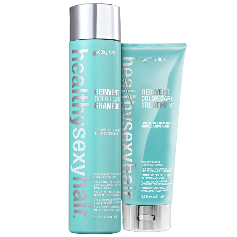 Sexy Hair Healthy Reinvent Color Care Duo Treatment Kit (2 Produtos)
