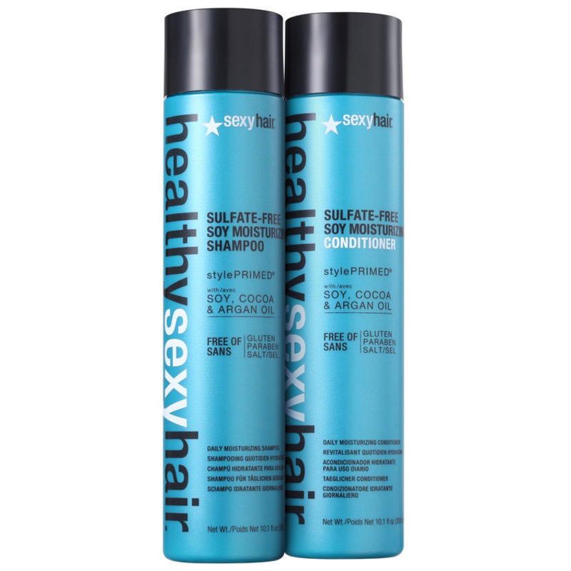 Sexy Hair Healthy Soy Moisturizing Duo Kit (2 Produtos)