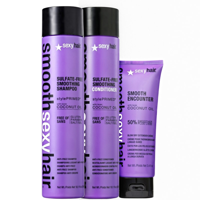Sexy Hair Smooth Proteção Liso Perfeito Kit (3 Produtos)