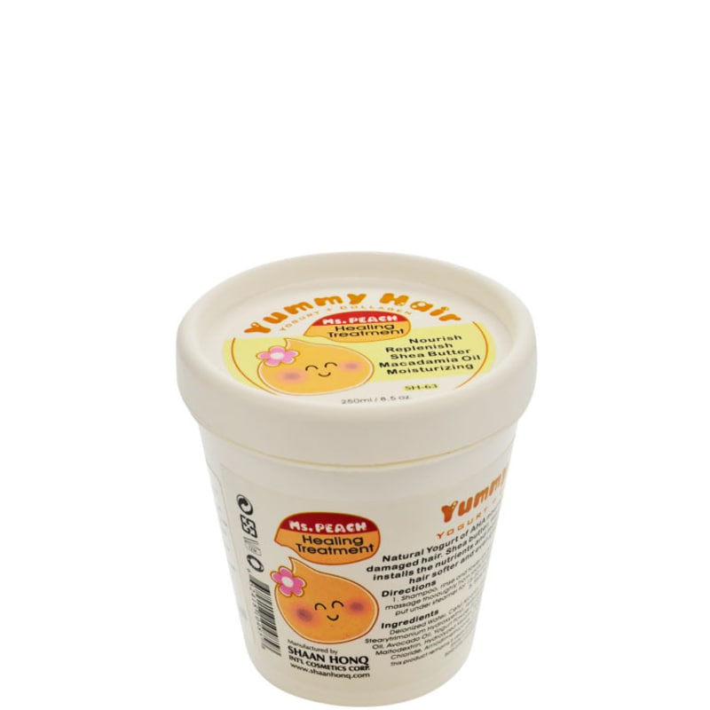 N.P.P.E. Shaan Honq Yummy Hair Ms. Peach Healing Treatment - Máscara Tratamento 250ml