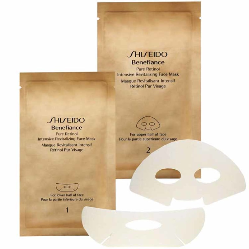 Shiseido Benefiance Pure Retinol - Máscara Anti-Idade (4 unidades)