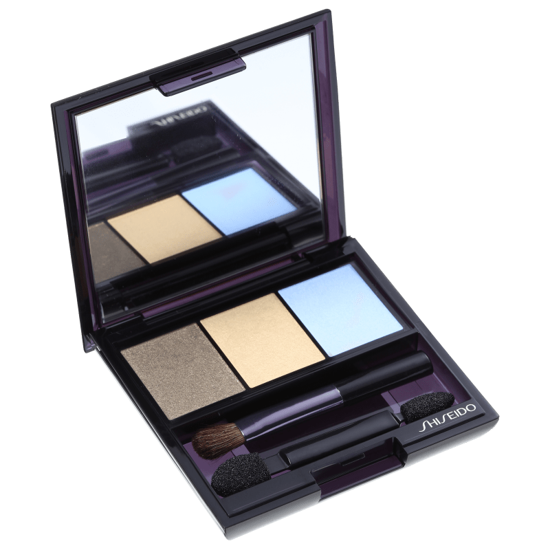 Shiseido Luminizing Satin Eye Color Trio Gd804 - Green/Yellow/Blue