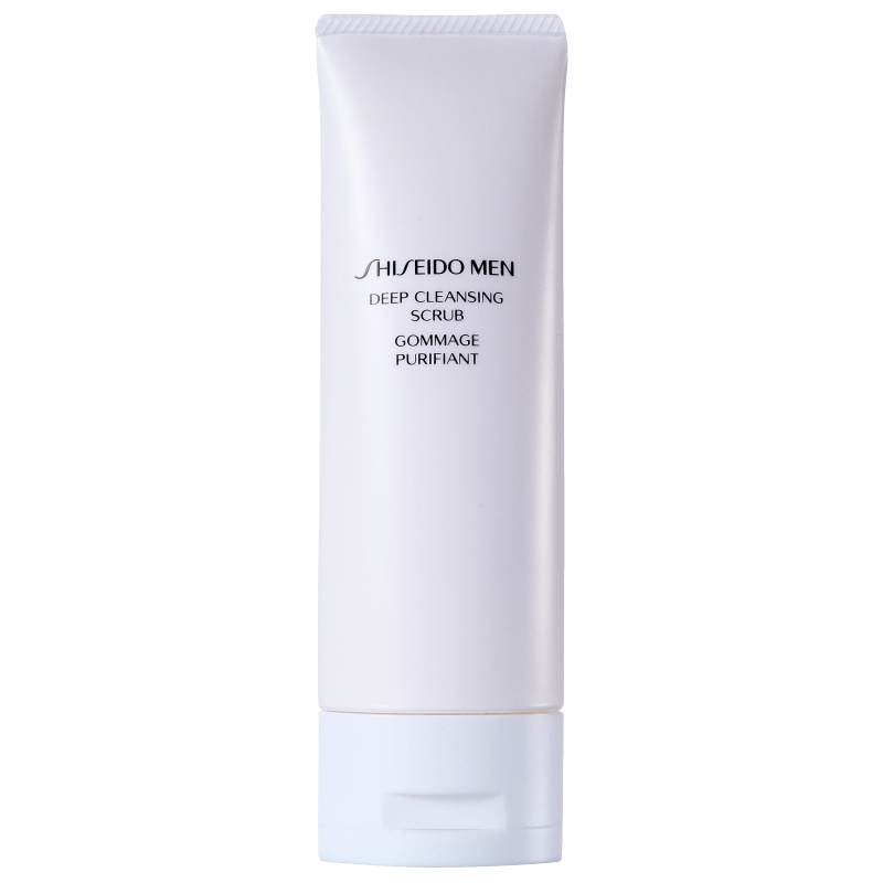 Shiseido Men Deep Cleansing Scrub - Tratamento Esfoliante Facial 125ml