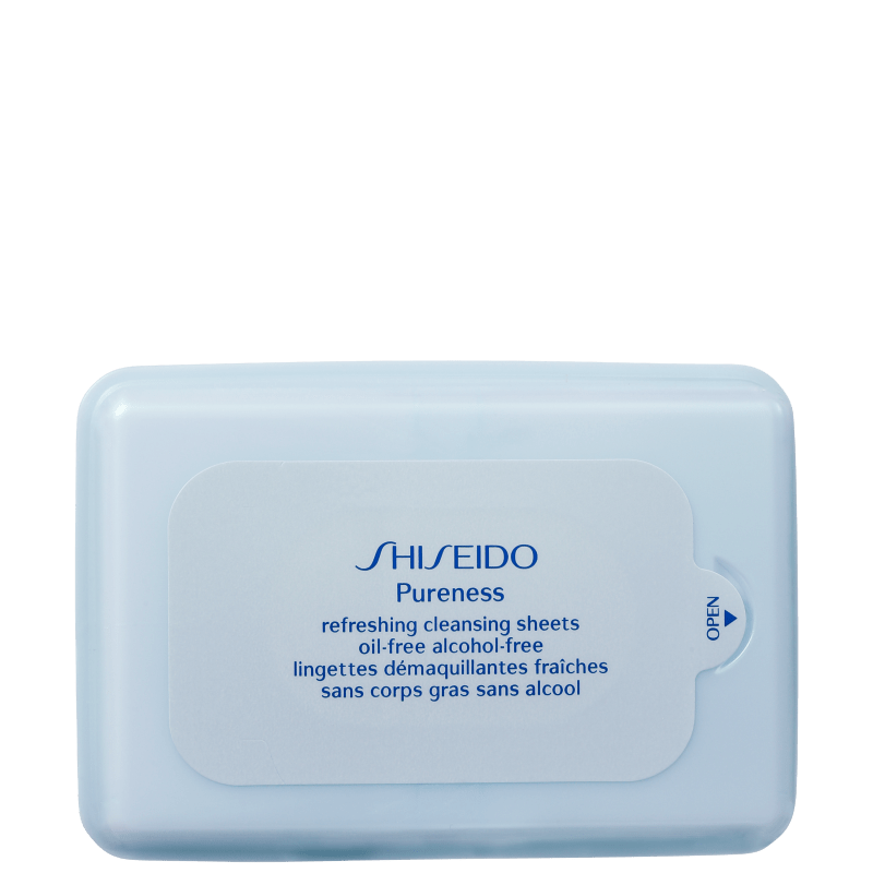 Shiseido Pureness Refreshing Cleansing - Lenço de Limpeza Facial (30 unidades)