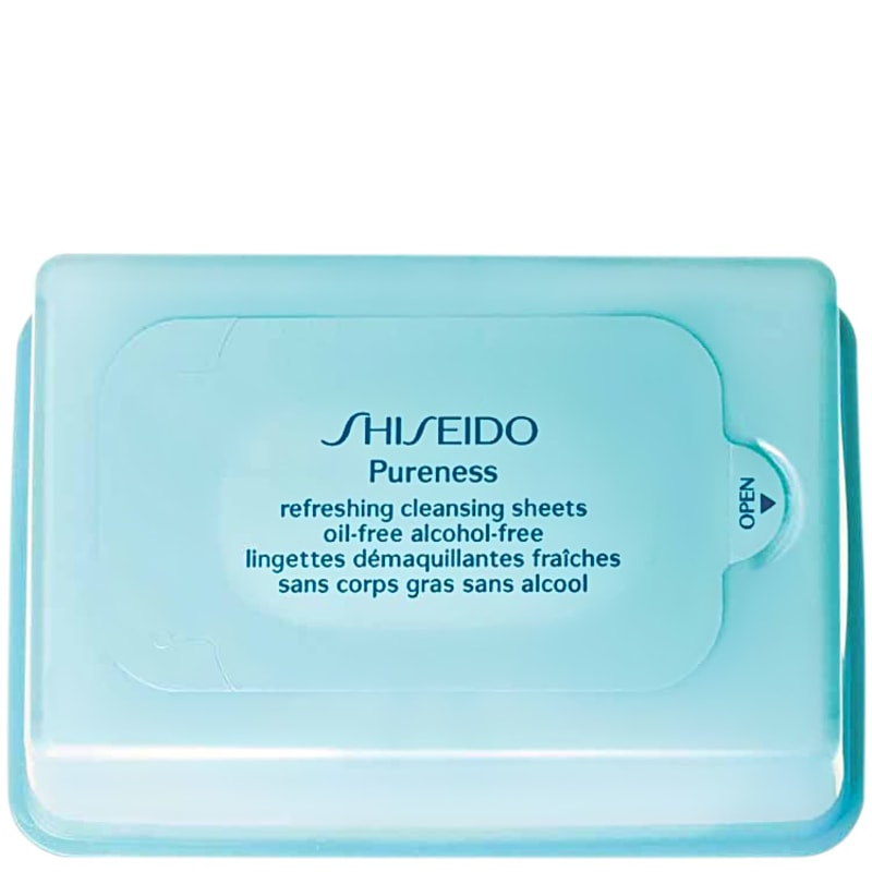 Shiseido Pureness Refreshing Cleansing Sheets - Lenço de Limpeza (30 unidades)