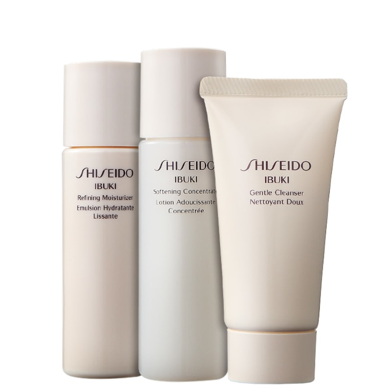 Shiseido Ready, Set, Ibuki Kit (3 Produtos)