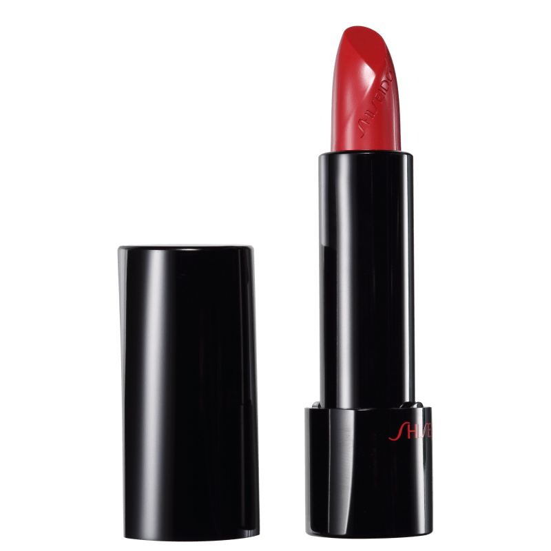 Shiseido Rouge Rouge RD308 Toffee Apple Vermelho - Batom Cremoso 4g