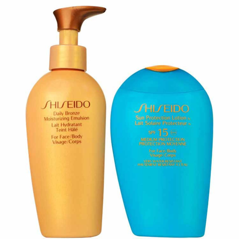 Kit Shiseido Sun Care Bronze (2 produtos)
