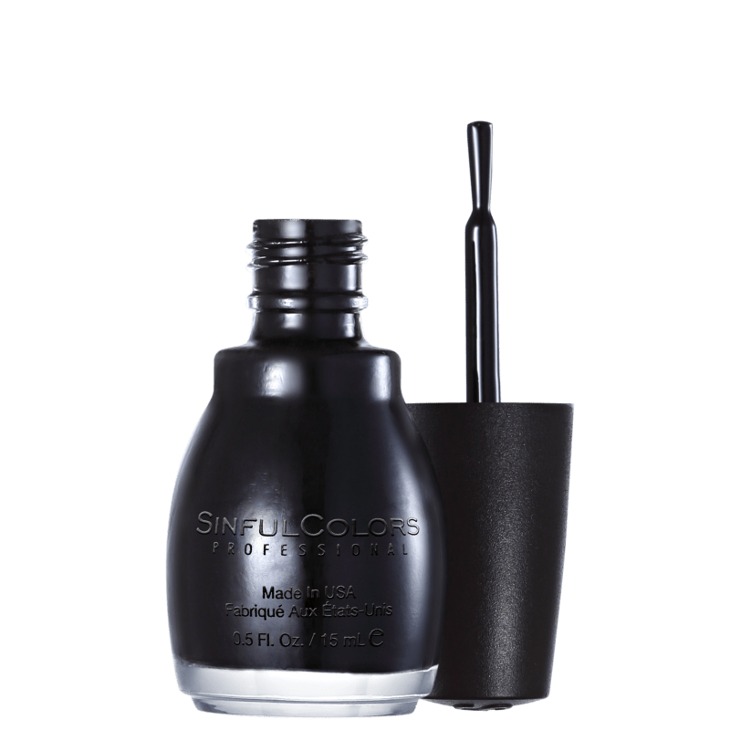 SinfulColors Professional Black on Black 103 - Esmalte Cremoso 15ml
