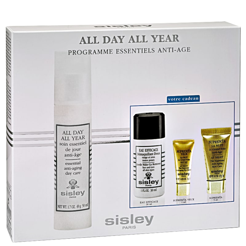Sisley All Day All Year Anti-Aging Essentials Program Kit (4 Produtos)