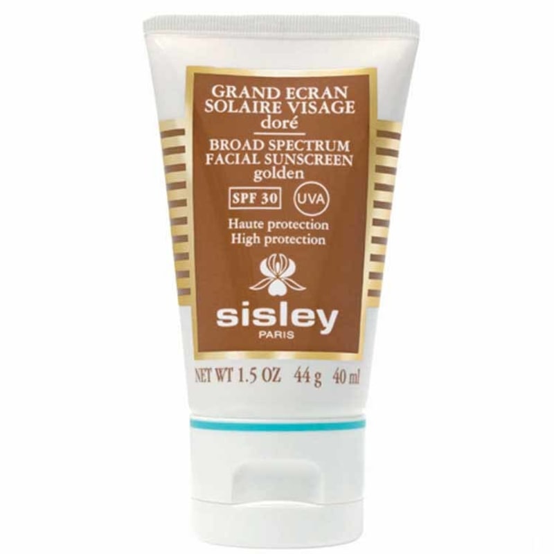Sisley Grand Ecran Solaire Visage Doré Efeito Dourado FPS 30 - Protetor Solar Facial 40ml