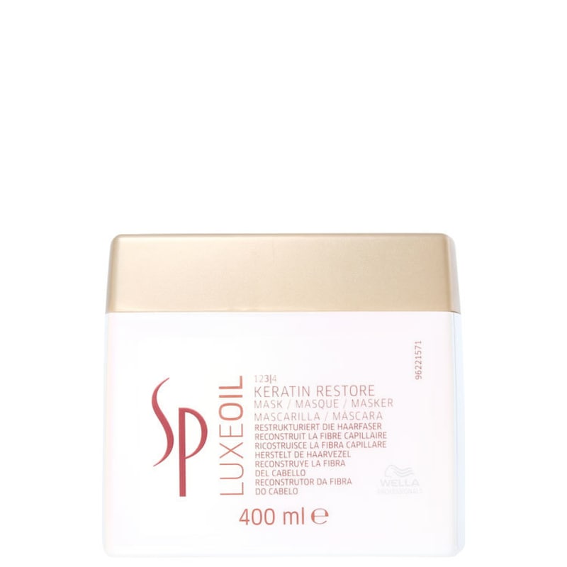 SP System Professional Luxe Oil Keratin Restore Mask - Máscara de Tratamento 400ml