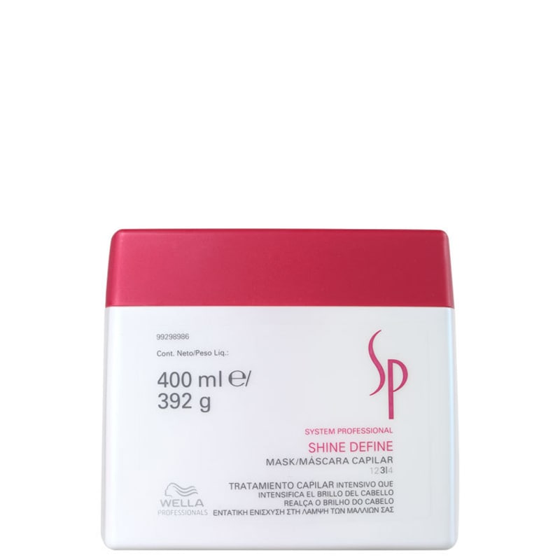 SP System Professional Shine Define Mask - Máscara de Tratamento 400ml
