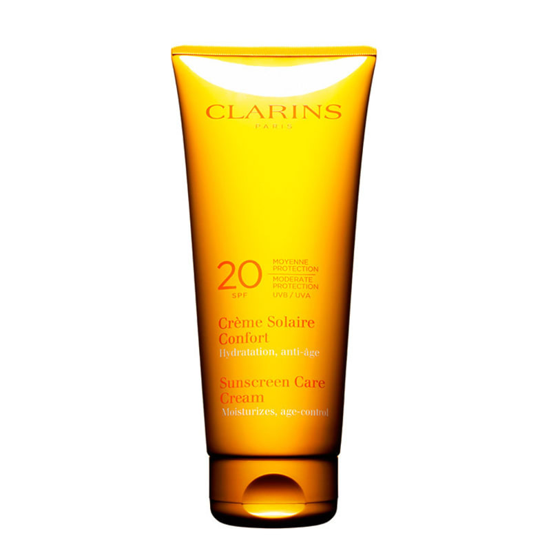 Clarins Sunscreen Care Cream FPS 20 - Protetor Solar em Creme 200ml