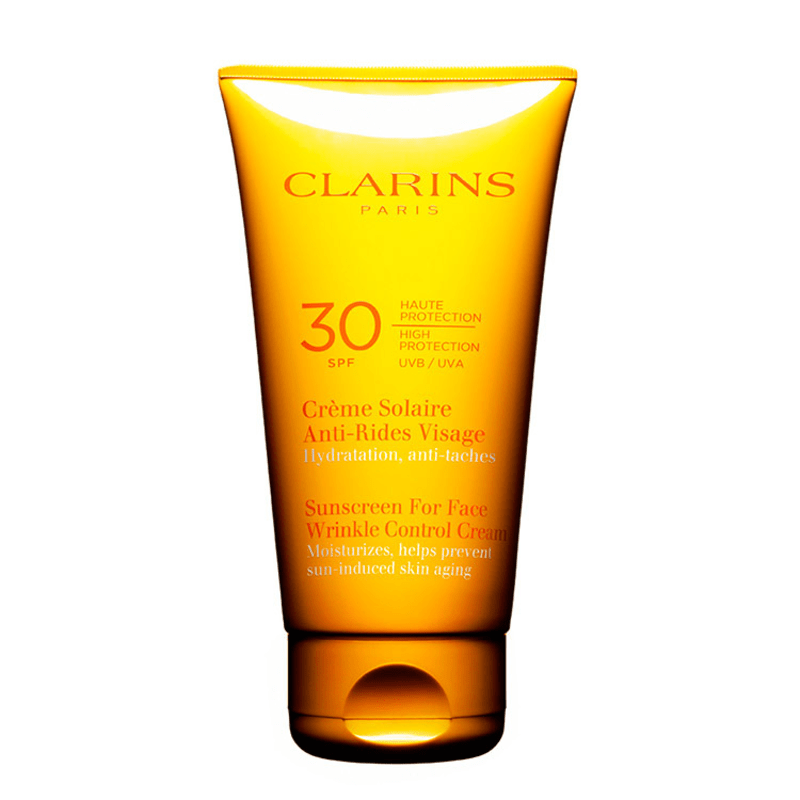 Clarins Sun Sunscreen for Face Wrinkle Control Cream FPS 30 - Protetor Solar Facial em Creme 75ml