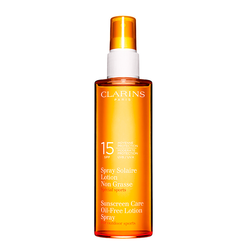 Clarins Sunscreen Care Oil-Free Lotion Spray FPS 15 - Protetor Solar em Loção 150ml