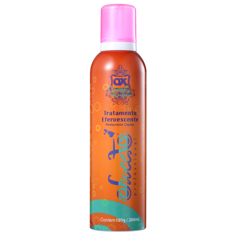 Sweet Hair Corazón de Melón Efervescente Reparação Intensa - Tratamento 260ml