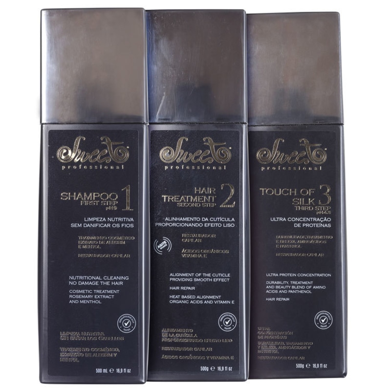 Sweet Hair Escova Lovely Kit (3 Produtos)