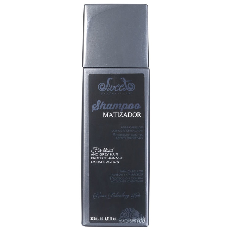 Sweet Hair Kiss Me Platinum Silver - Shampoo Matizador 250ml