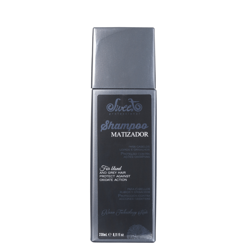Sweet Hair Kiss Me Platinum Silver - Shampoo Matizador 250ml