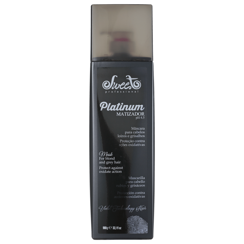 Sweet Hair Merci Platinum - Máscara Matizadora 980g