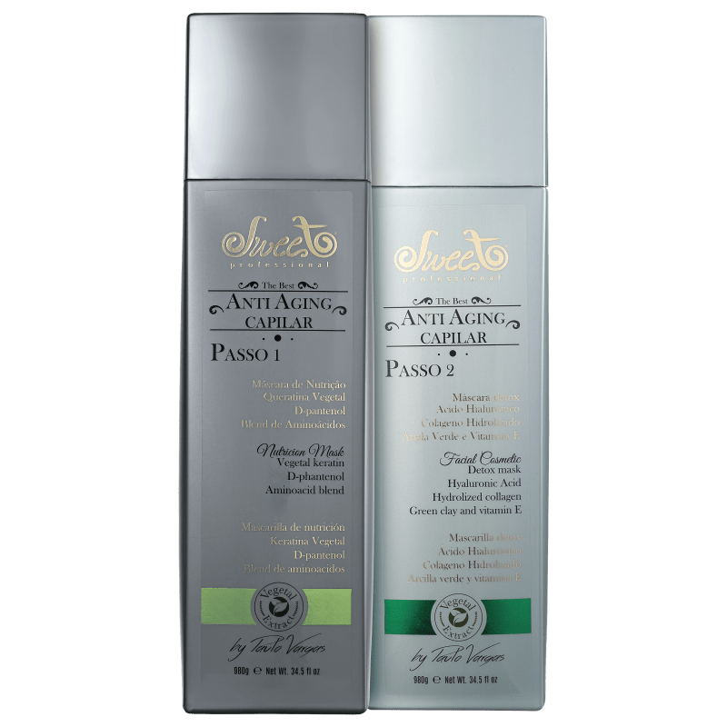 Sweet Hair Special Edition Anti Aging Capilar Kit (2 Produtos)