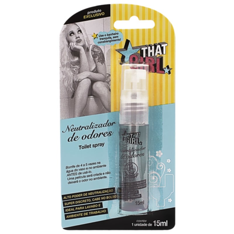 That Girl Toilet Spray - Neutralizador de Odores 15ml