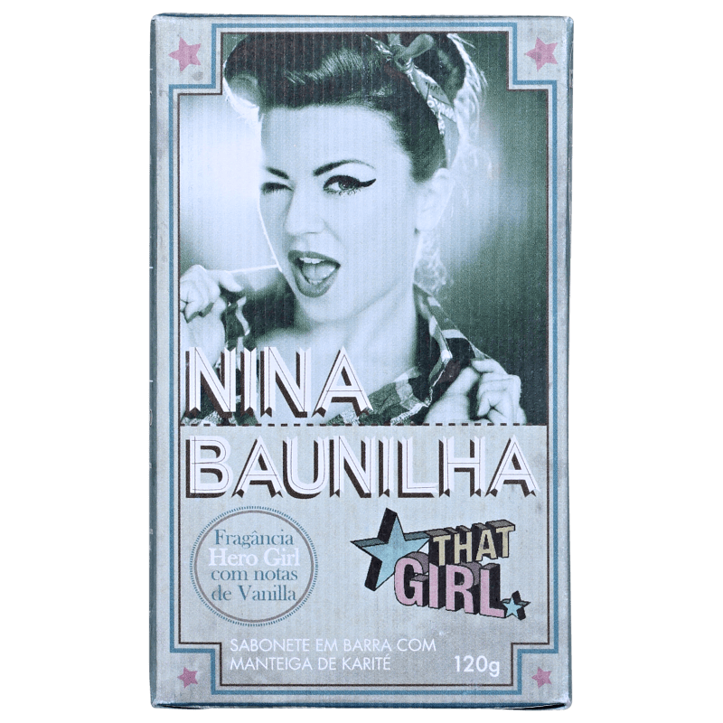 That Girl Nina Baunilha - Sabonete em Barra 120g