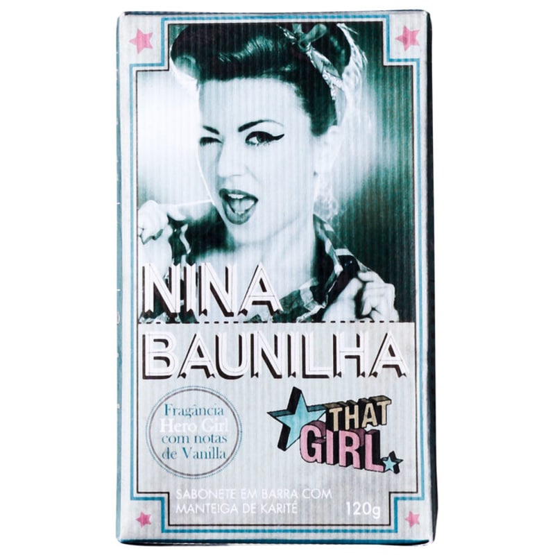 That Girl Nina Baunilha - Sabonete em Barra 120g