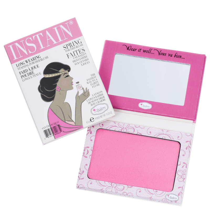 the Balm Instain Lace Bright Pink - Blush Luminoso 5,5g