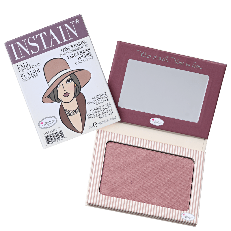 the Balm Instain Pinstripe (Plum) - Blush Luminoso 5,5g