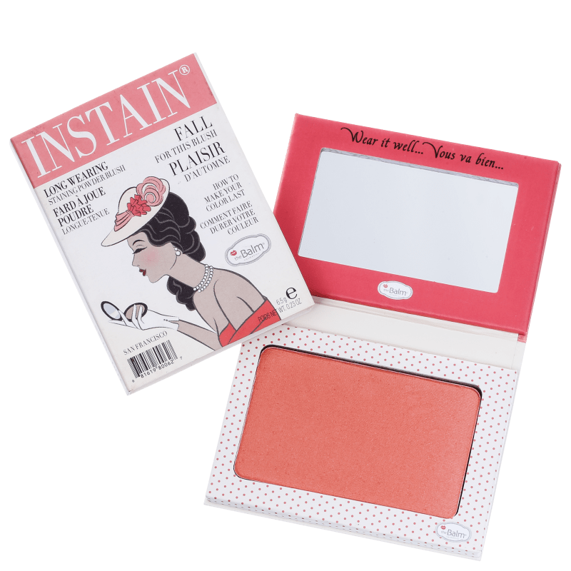 the Balm Instain Swiss Dot Peach - Blush Luminoso 5,5g