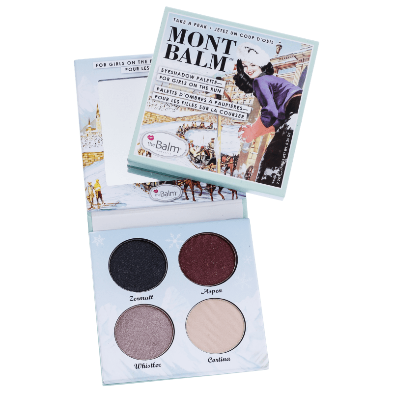 the Balm Mont Balm Eyeshadow Palette - Quarteto de Sombras 7.2g