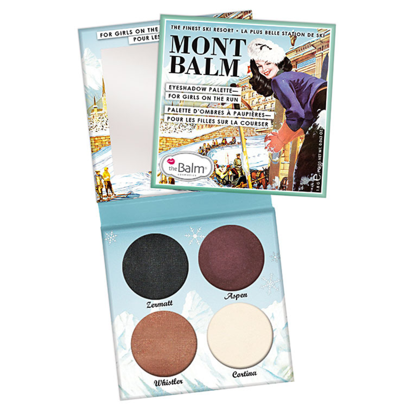 the Balm Mont Balm Eyeshadow Palette - Quarteto de Sombras 7.2g