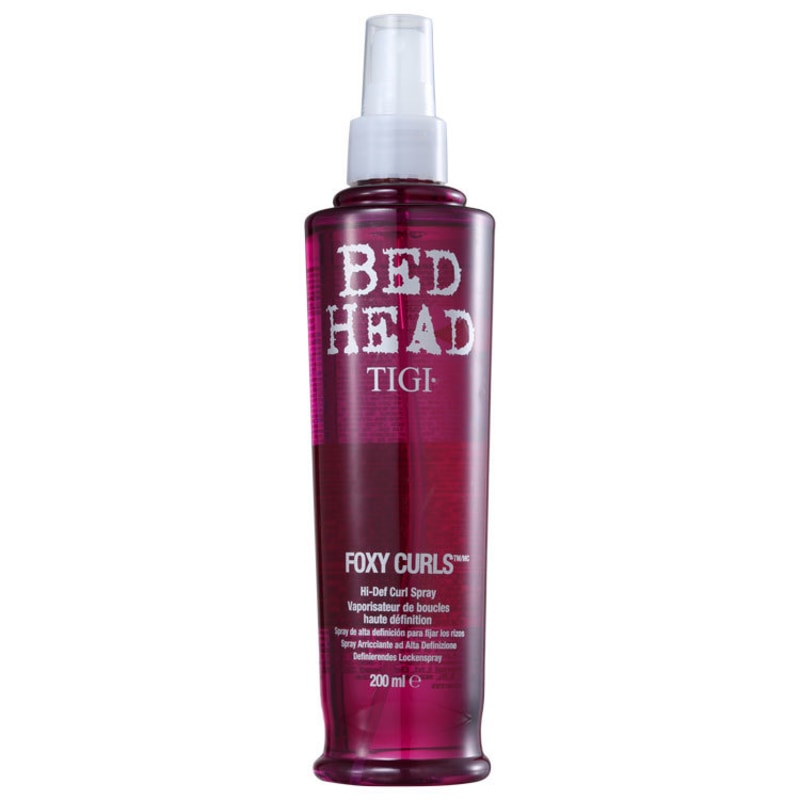 TIGI Bed Head Foxy Curls Hi-Def Curl Spray - Ativador de Cachos 200ml
