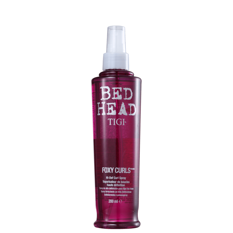 TIGI Bed Head Foxy Curls Hi-Def Curl Spray - Ativador de Cachos 200ml