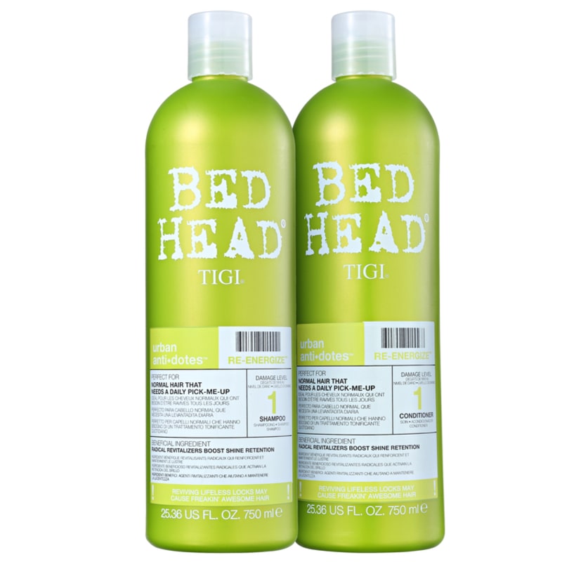 TIGI Bed Head Urban Anti+Dotes #1 Re-Energize Duo Salon Kit (2 Produtos)
