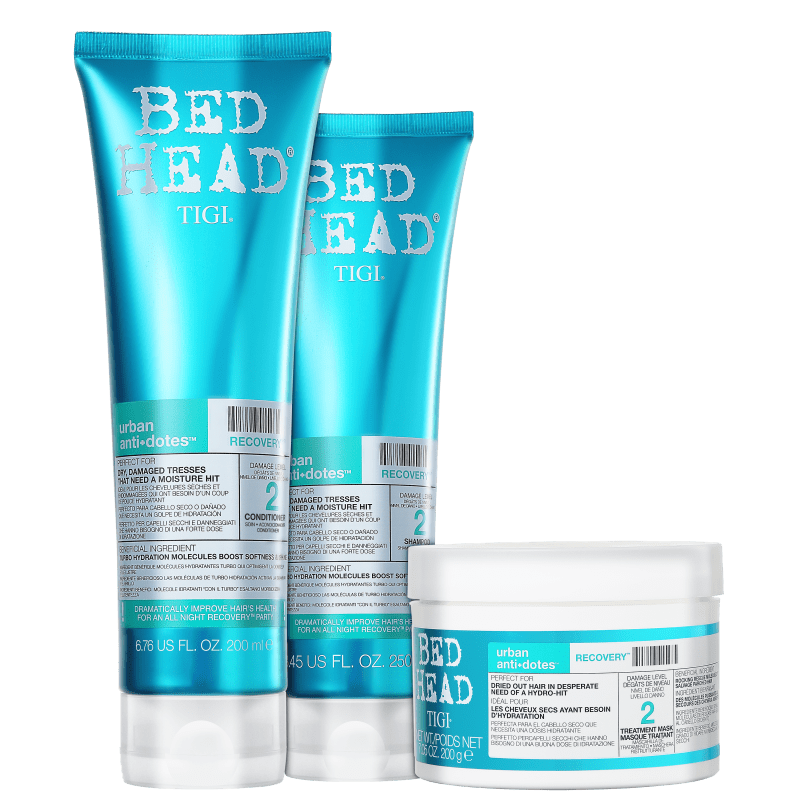 TIGI Bed Head Urban Anti+Dotes #2 Recovery Trio Kit (3 Produtos)
