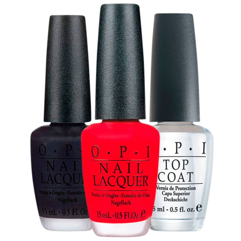 Kit OPI Top Sapphire Brazil (3 produtos)