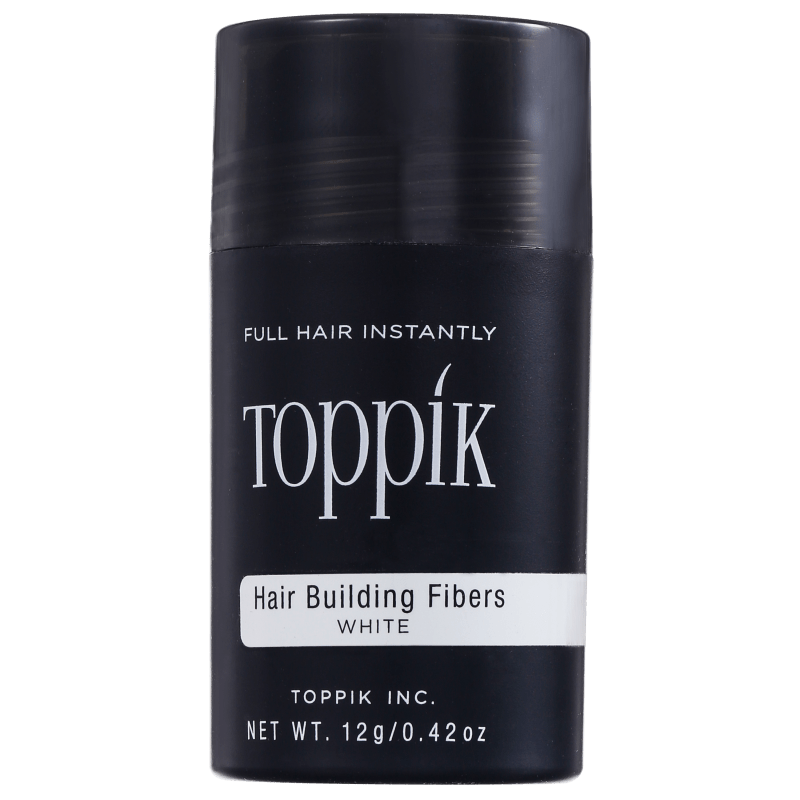 Toppik Hair Building Fibers Branco - Fibras 12g